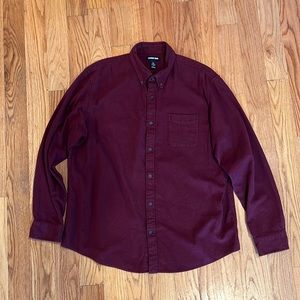 Land’s End flannel shirt—unworn